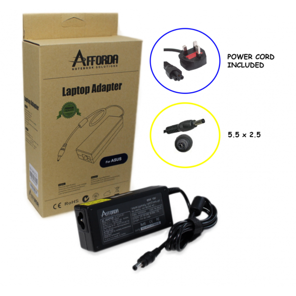 ADAPTER FOR ASUS 19V 3.42A (5.5*2.5)