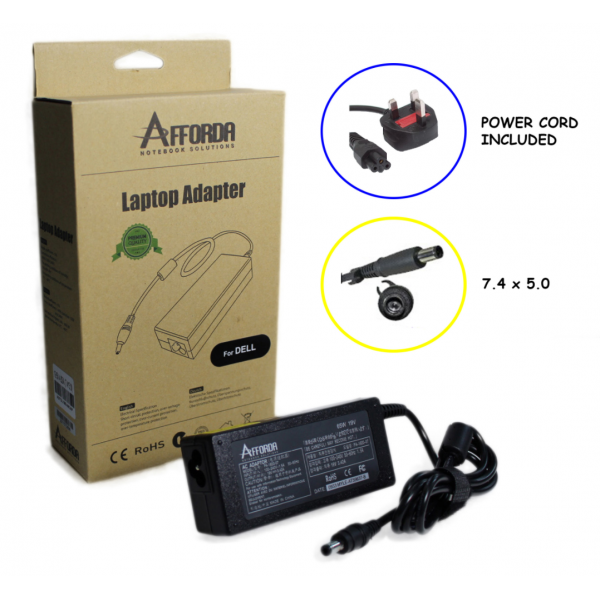 ADAPTER FOR DELL 19.5V 9.23A (7.4*5.0)