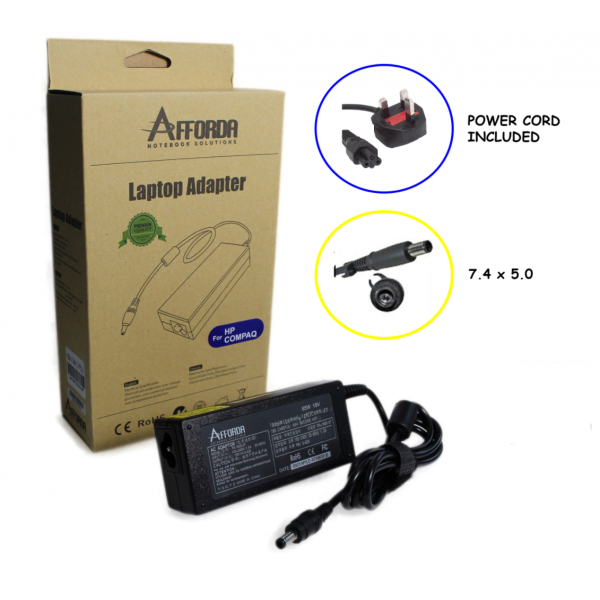 ADAPTER FOR HP 19.5V 11.8A (7.4*5.0)
