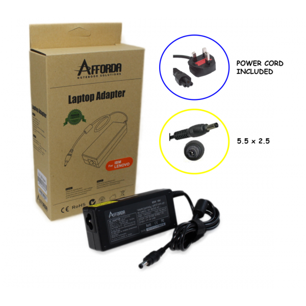 ADAPTER FOR LENOVO 20V 4.5A (5.5*2.5)