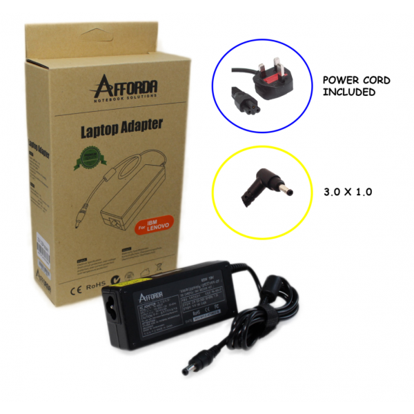 ADAPTER FOR LENOVO 5V 4A (3.0*1.0)