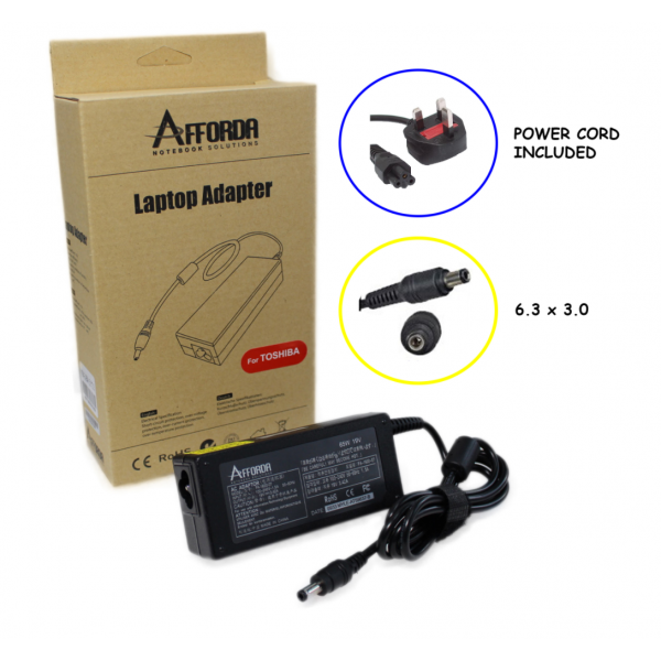 ADAPTER FOR TOSHIBA 15V 3A (6.3*3.0)
