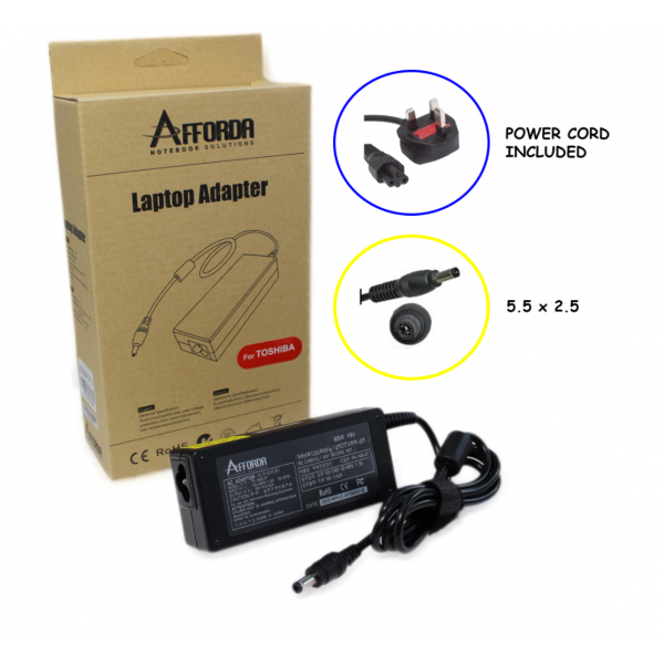 ADAPTER FOR TOSHIBA 19V 2.37A (5.5*2.5)