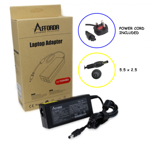 ADAPTER FOR TOSHIBA 19V 2.64A (5.5*2.5)