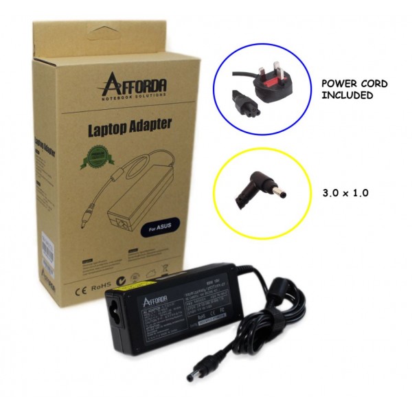 ADAPTER FOR ASUS 15V 1.2A (3.0*1.0)