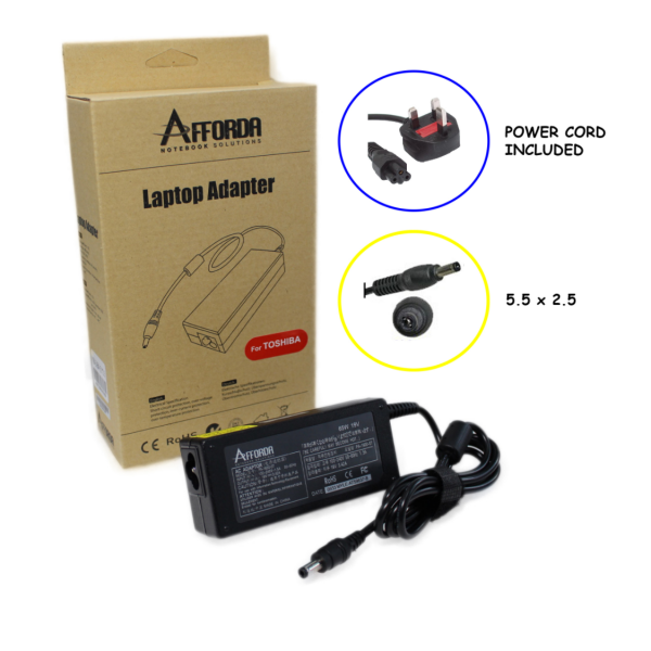 ADAPTER FOR TOSHIBA 19V 2.37A (5.5*2.5) 