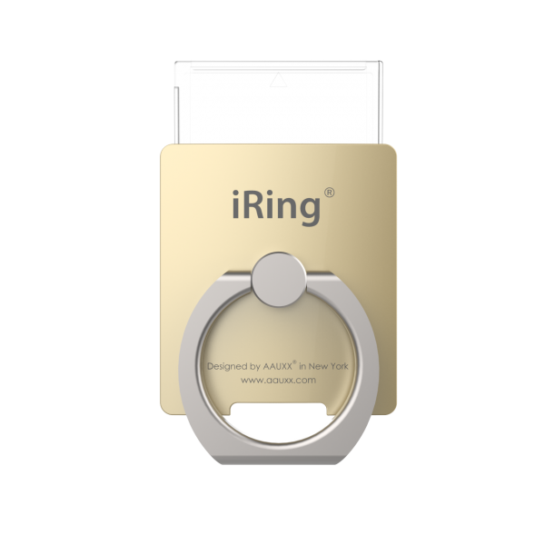 IRING LINK CHAMPAGNE GOLD