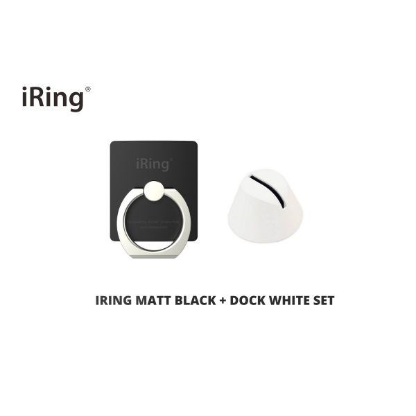 IRING  MATT BLACK + DOCK WHITE SET