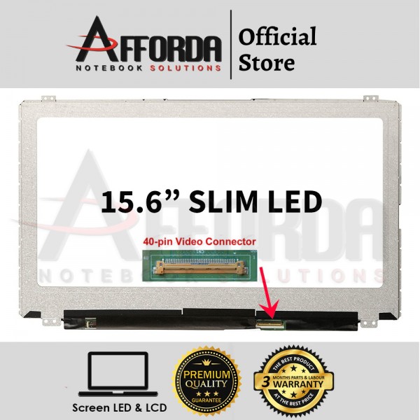 15.6" SLIM LED SCREEN FOR B156XTT01.0