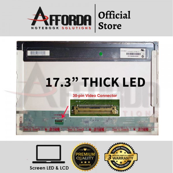 17.3" THICK LED SCREEN FOR ACER V3-772G / ASU...