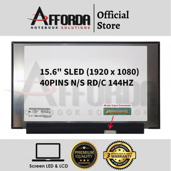 15.6" SLIM LED SCREEN FOR ACER NITRO 5 AN515-...