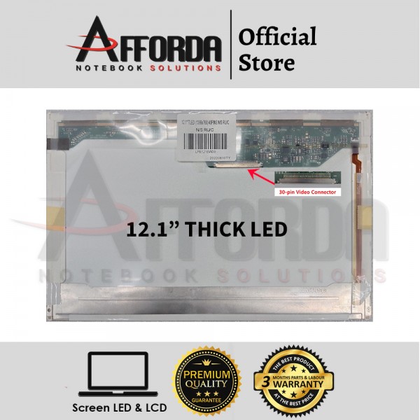 12.1" THICK LED SCREEN FOR HP-Compaq PAVILION...