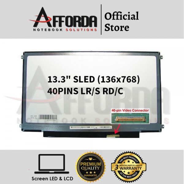 13.3" SLIM LED SCREEN FOR ACER ASPIRE 3810T /...