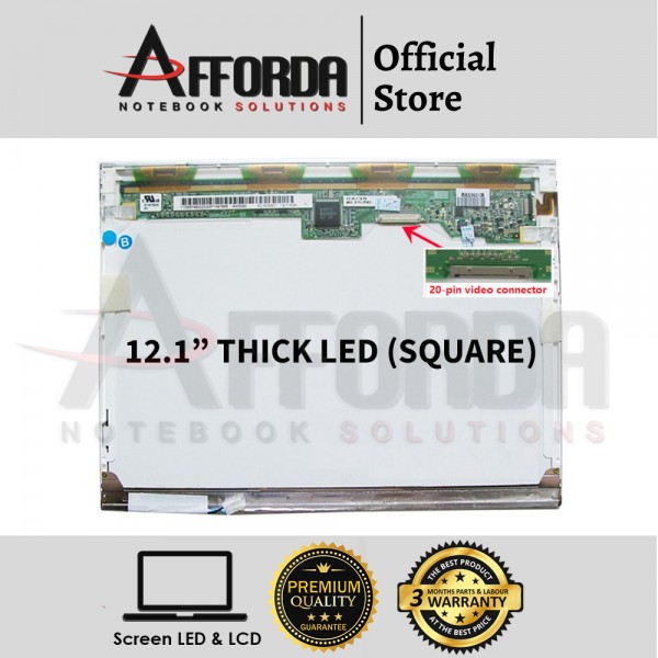 12.1" THICK LCD SCREEN FOR TOSHIBA PORTEGE R1...