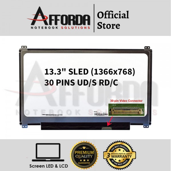 13.3" SLIM LED SCREEN FOR LENOVO THINKPAD L39...