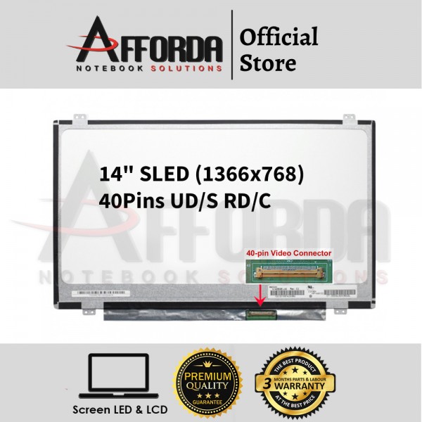 14" SLIM LED SCREEN FOR ACER ASPIRE 4745G /  ...