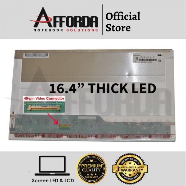 16.4" THICK LED SCREEN FOR N164HGE-L12